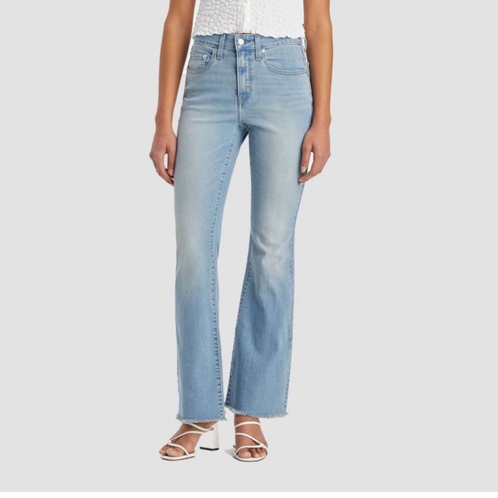 Levi's 726 high rise jeans